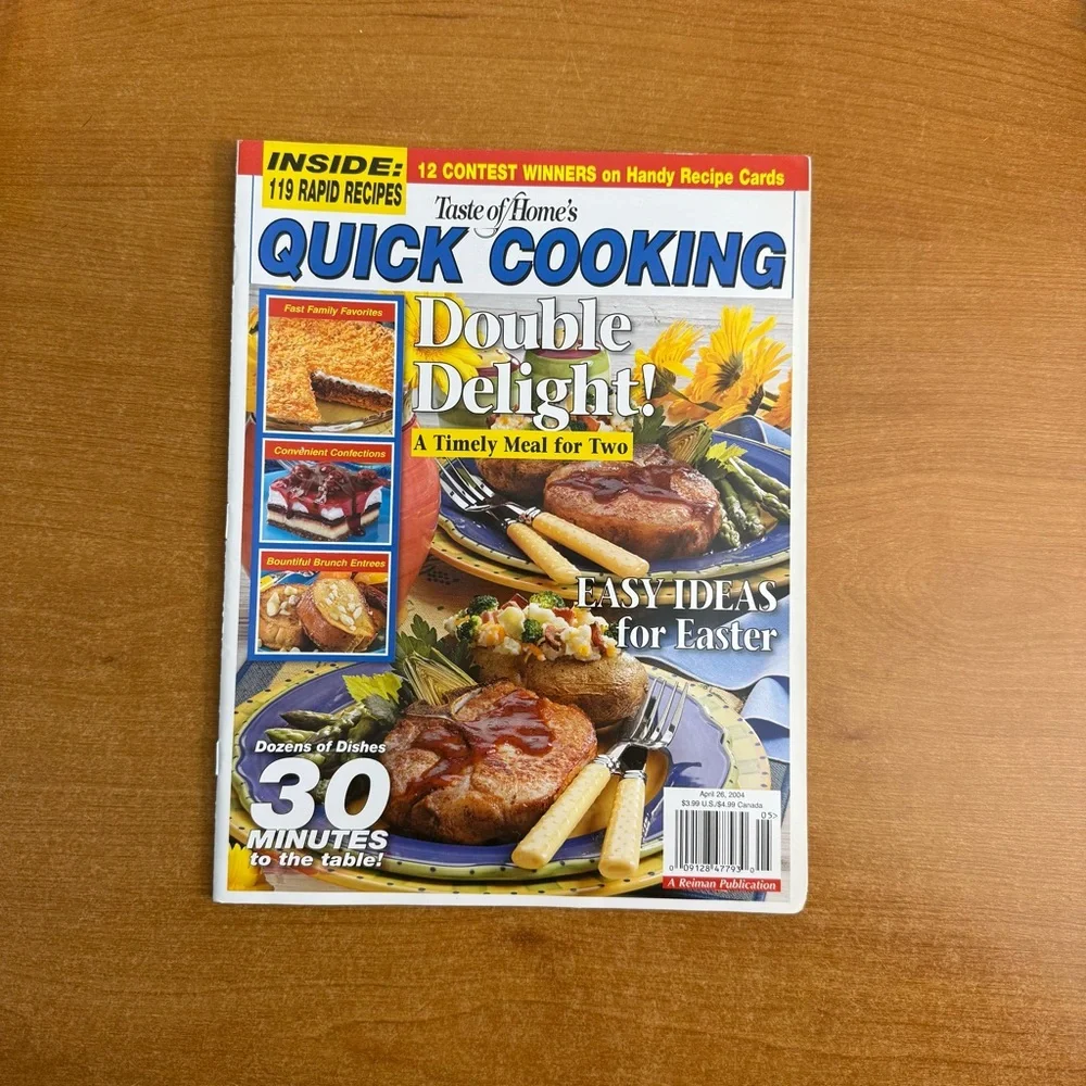 Taste of Home Quick Cooking Cookbook‎ - Red, Yellow, Blue